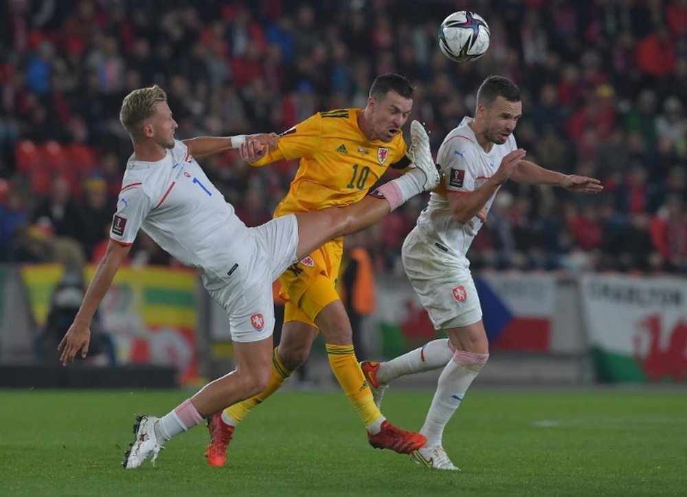 Wales held Czech Republic to a 2-2 draw. AFP