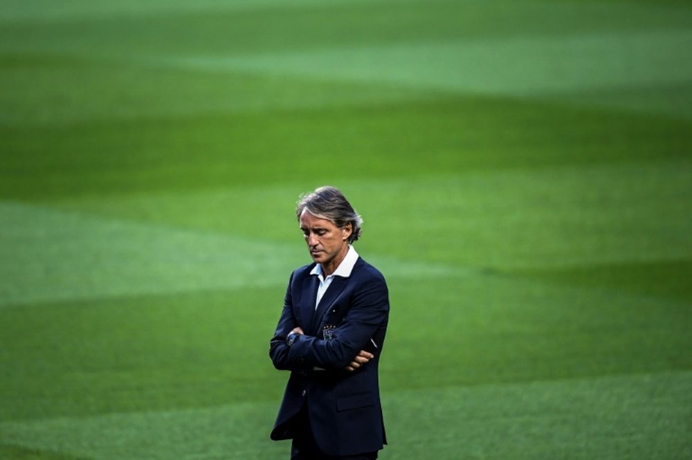Mancini needs a win. AFP