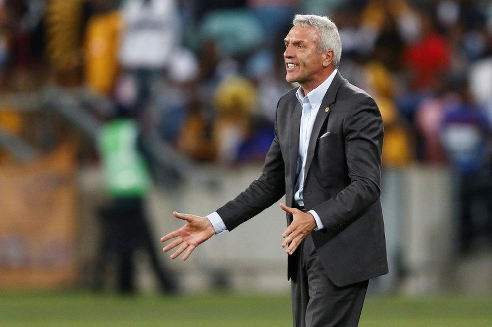 Kaizer Chiefs have sacked their manager. AFP