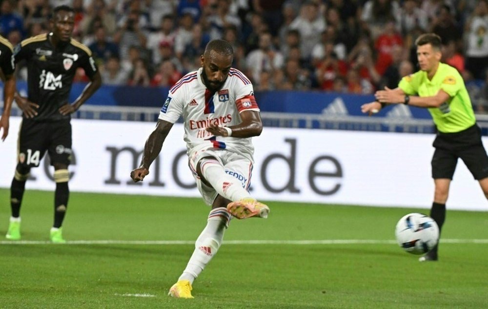 Lacazette scores on return as Lyon edge Ajaccio in season opener. AFP