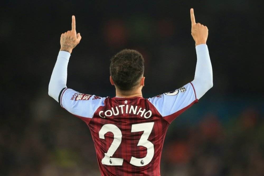 Steven Gerrard has spoken highly of Philippe Coutinho. AFP