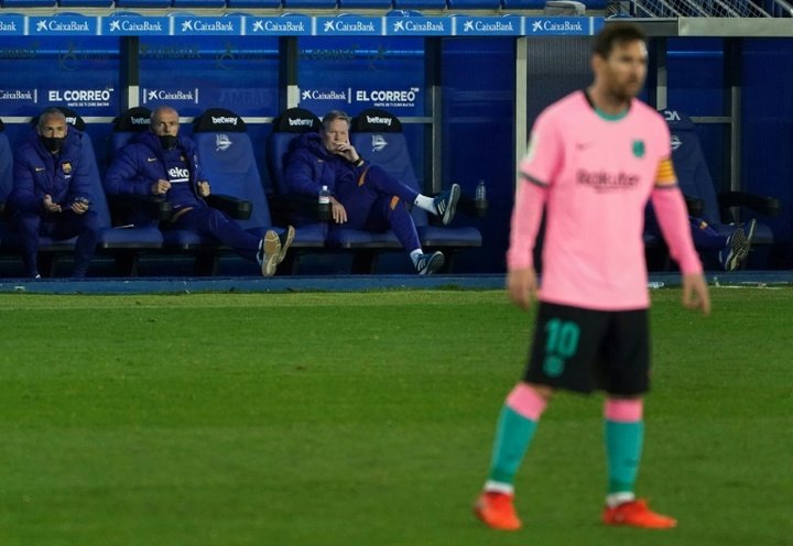 Koeman: I have no problems managing Messi