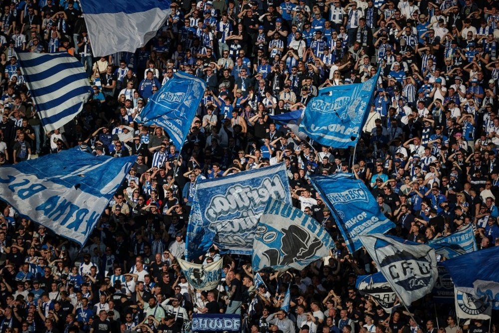 The Bundesliga 2 broke through the billion-euro revenue barrier last season. AFP