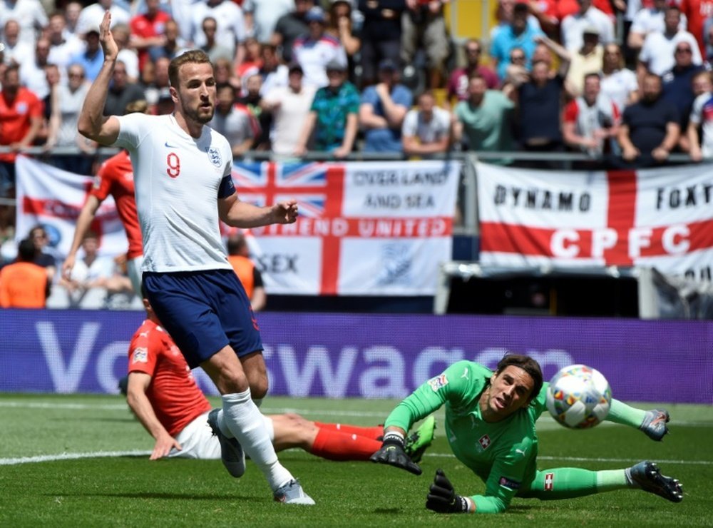 England struggled to get a goal despite superior performance. AFP