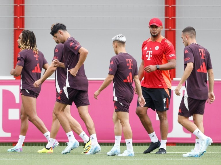 'No nerves' for Bayern boss Kompany before Bundesliga debut