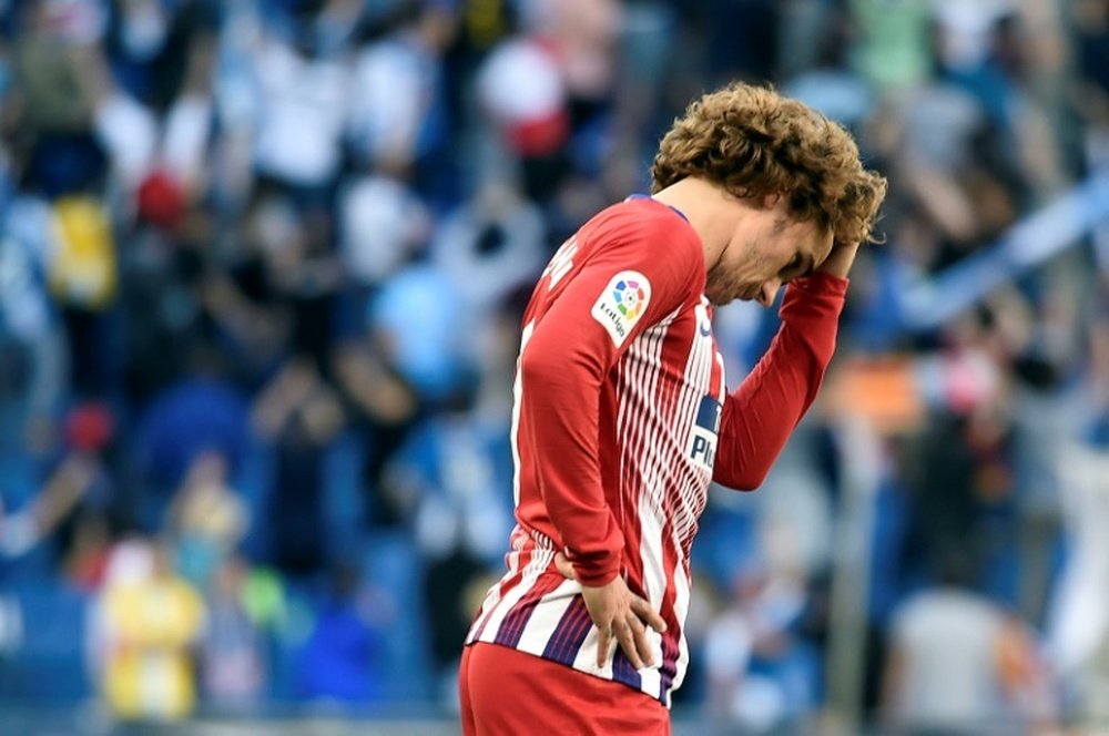 Atletico Madrid lost 3-0 away to Espanyol on Saturday. AFP