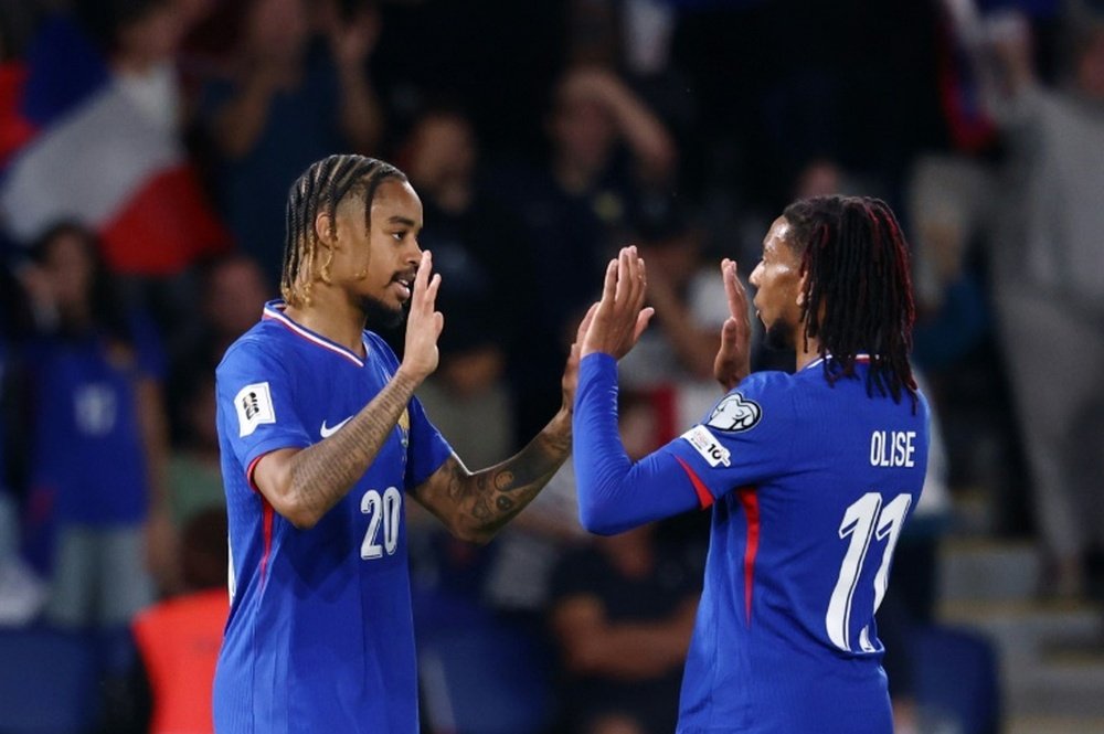 France are already in a strong position in Group D with the maximum six points. AFP