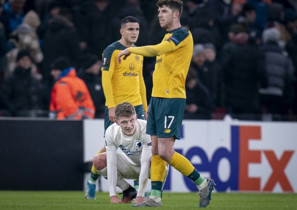 Ryan Christie sent Celtic into the Scottish Cup semis. AFP