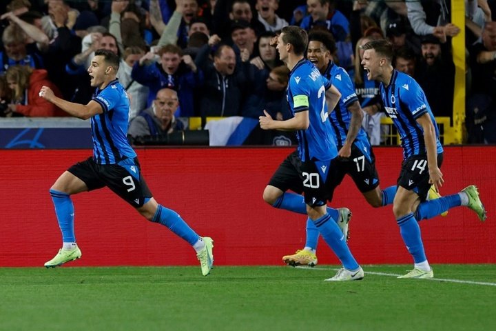 Brugge continue their perfect UCL start. AFP