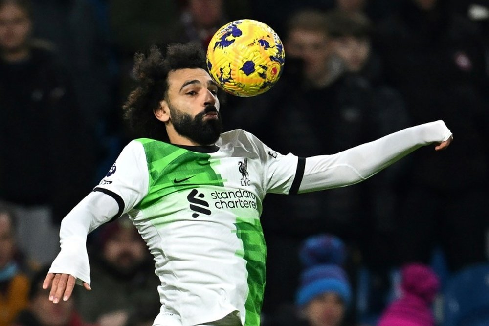 Salah will leave to play for Egypt at the African Cup of Nations. AFP