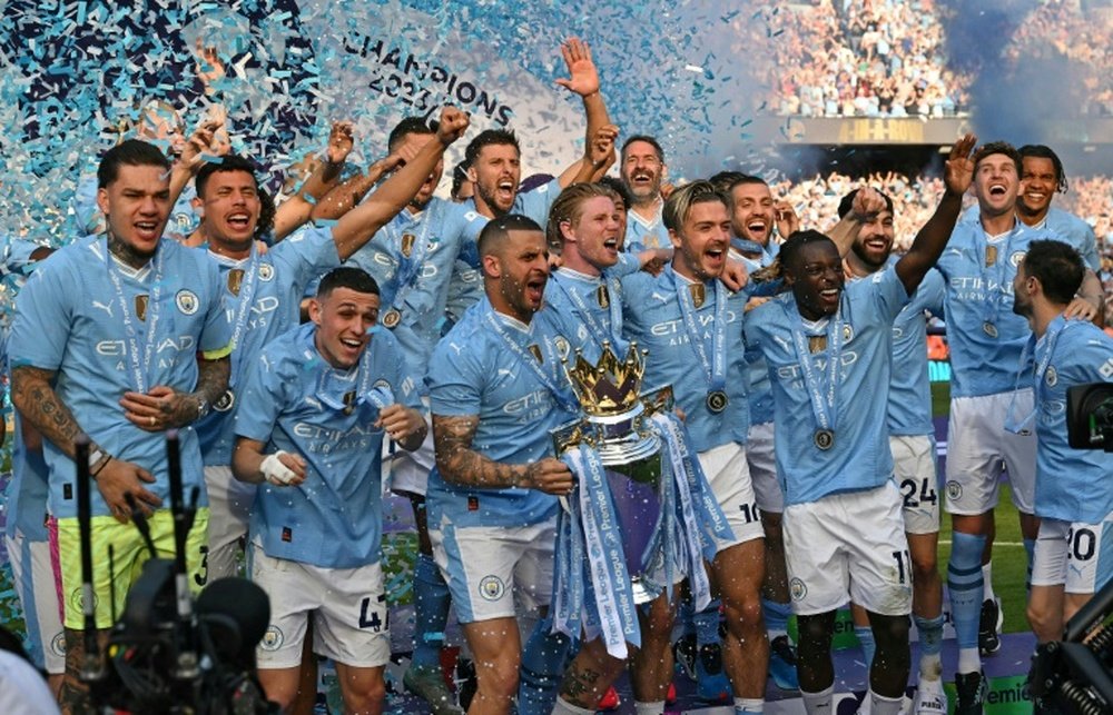 Man City are on a 35-match unbeaten run in all competitions from open play. AFP