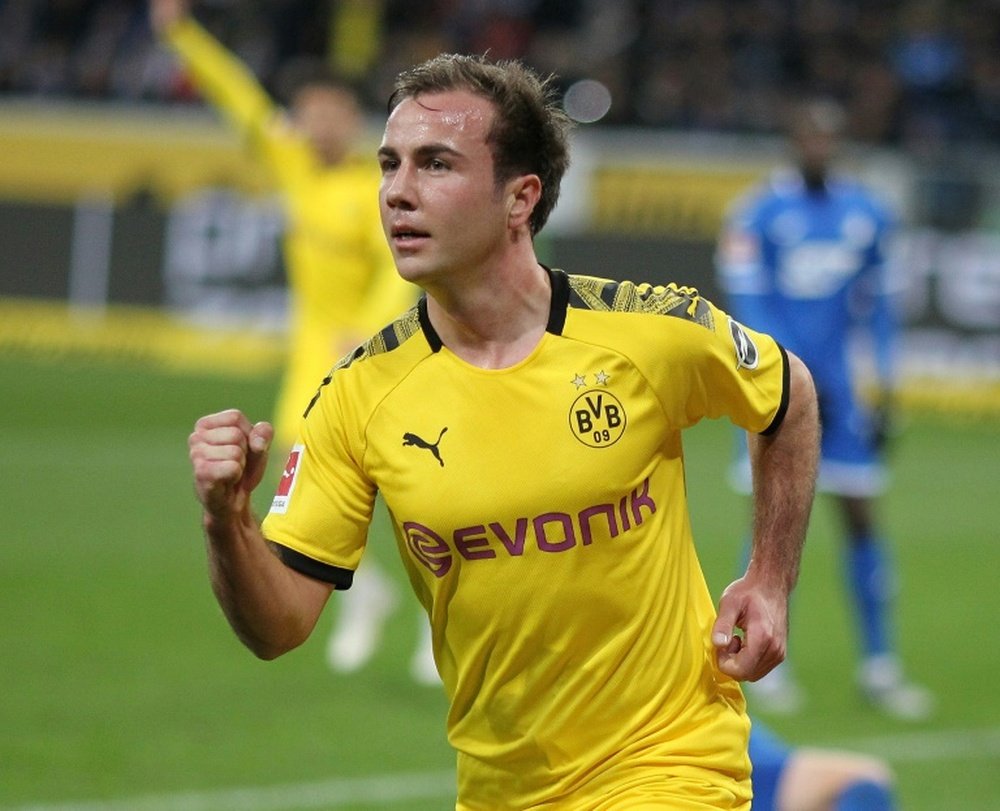 Mario Gotze cannot play for Dortmund this Saturday due to his hospital visits. AFP