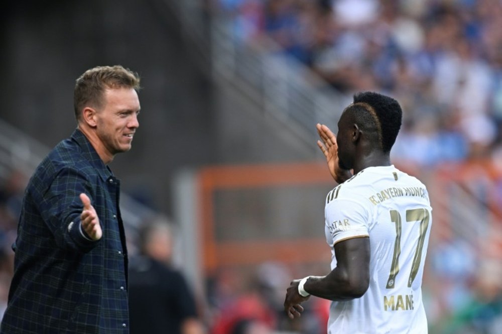 Sadio Mane was expecting Bayern Munich to have such a good start. AFP
