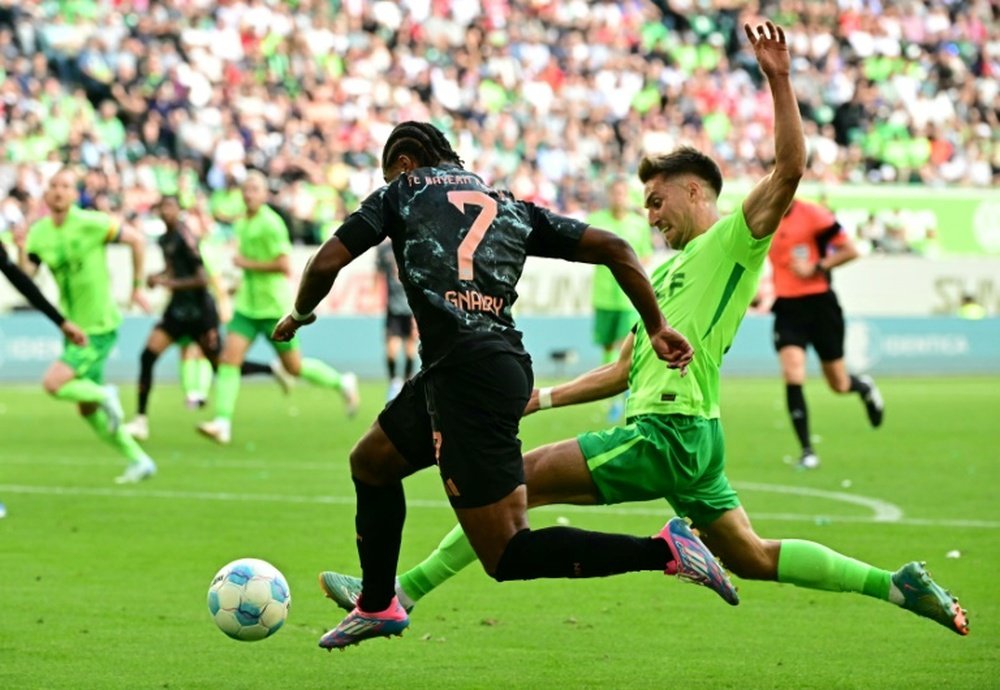 Musiala put Bayern 1-0 up after 19 minutes. AFP