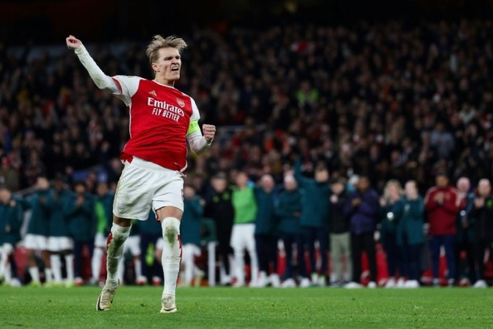 Odegaard urges Arsenal to 'grow off' Champions League shootout victory