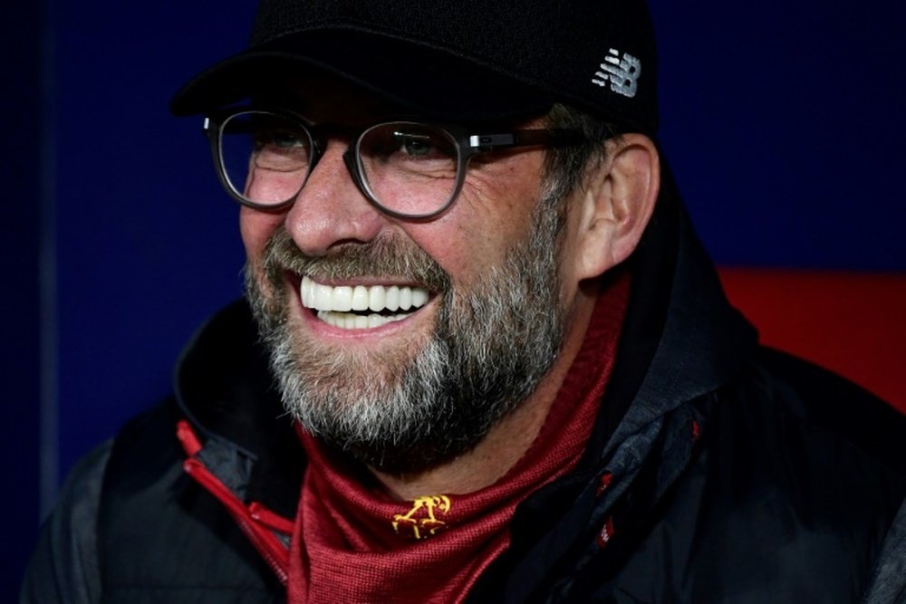 Klopp became the first Liverpool manager to win the top flight for 30 years. AFP
