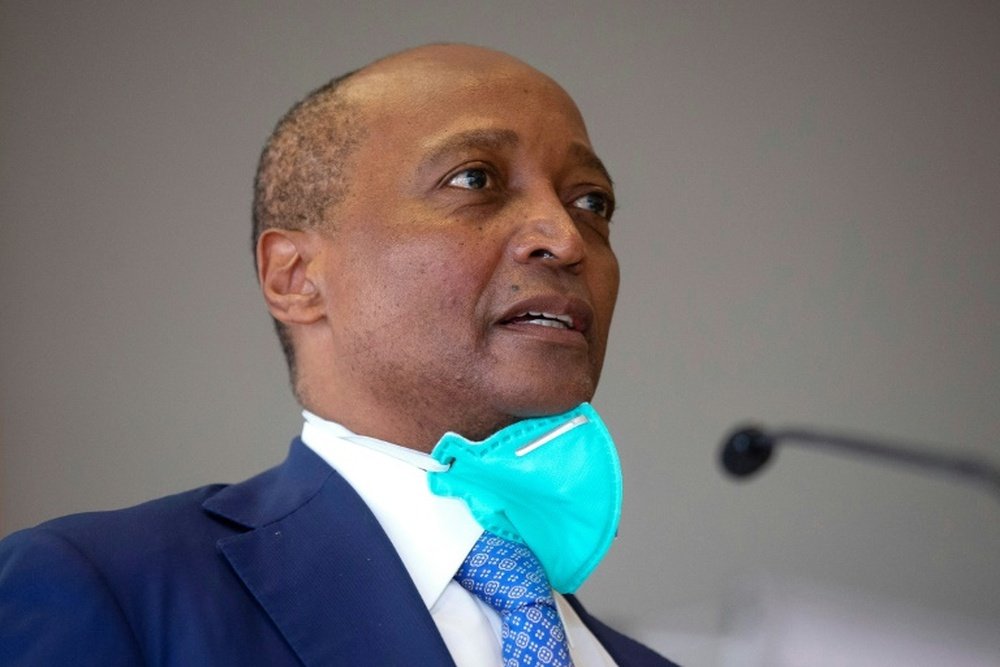 Patrice Motsepe has delivered his manifesto for CAF presidency. AFP