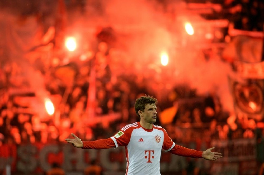 Muller laid the blame for the defeat at the feet of the players. AFP