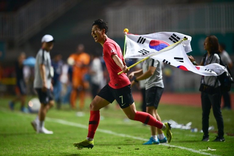 South Korea won. AFP