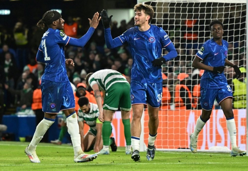 Guiu scored 6 times in as many games in the Conference League this season. AFP