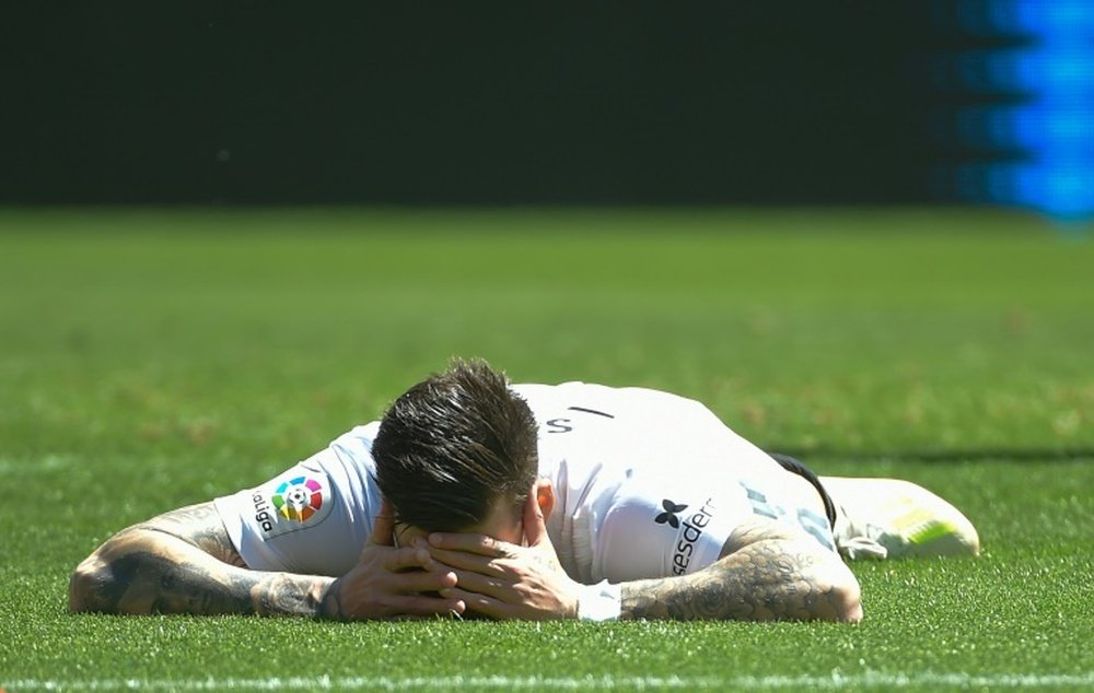 Valencia lost at home to Eibar on Sunday. AFP