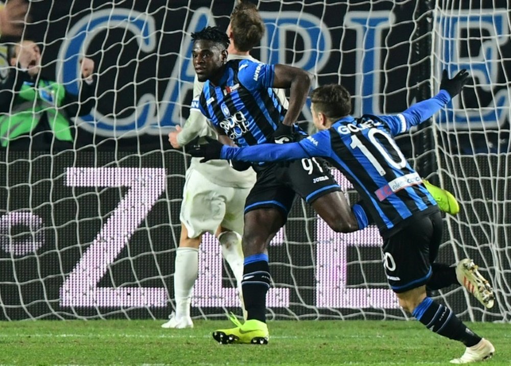 Holders Juventus dumped out of Coppa Italia by Atalanta. AFP