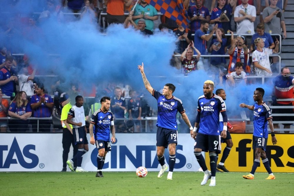 A sold-out crowd of 26,000 will pack into Cincinnati's TQL Stadium. AFP