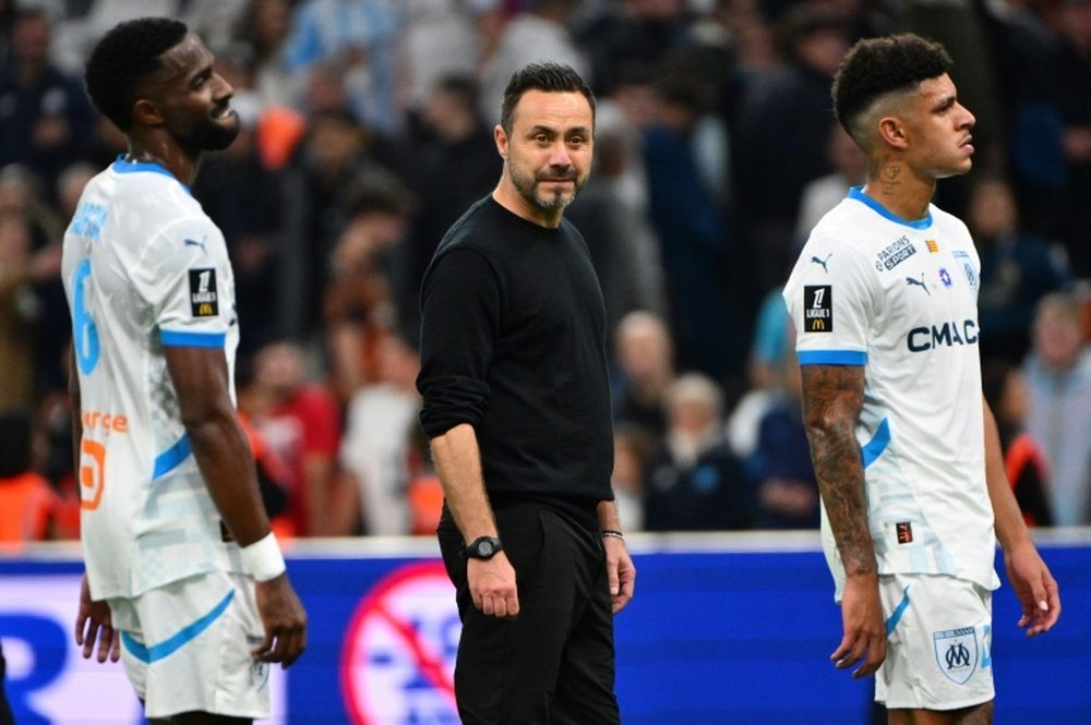 Marseille remain in second place, six points behind bitter rivals PSG. AFP