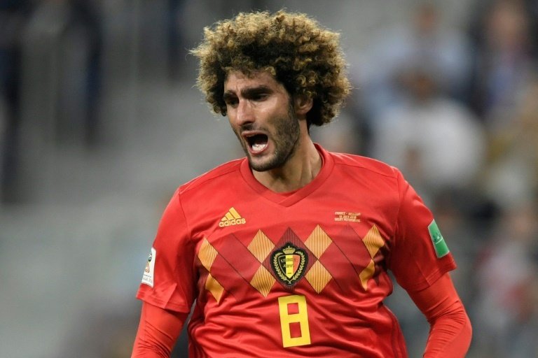 Fellaini made his professional debut for Standard Liege in 2006. AFP