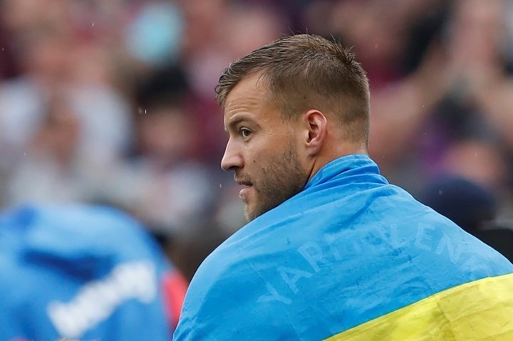 Ukraine's Andriy Yarmolenko leaves West Ham