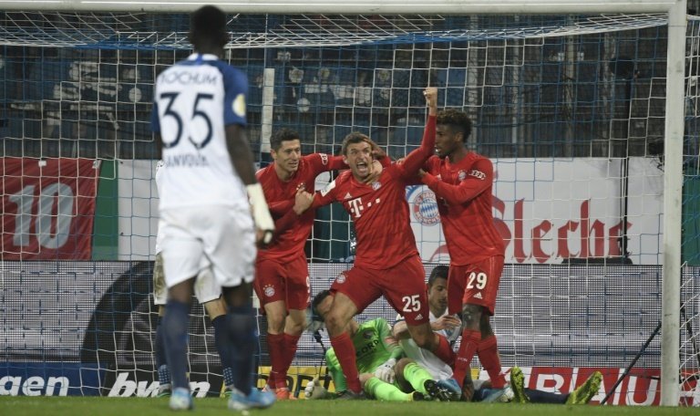 Bayern suffer major fright against Bochum in German Cup
