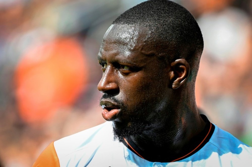 Benjamin Mendy is pursuing Manchester City for £11.5 million in unpaid wages. AFP
