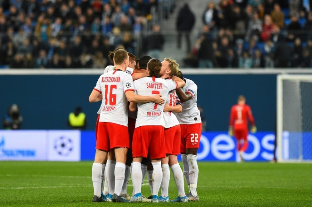 Leipzig close on Champions League last 16 with win at Zenit. AFP