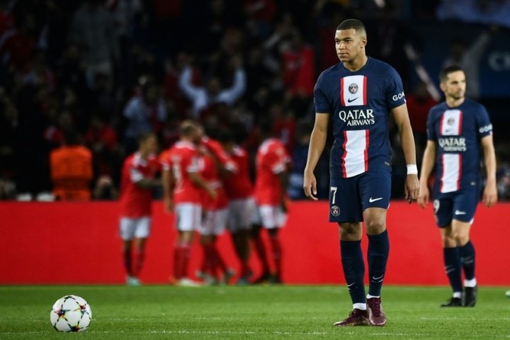 PSG draw with Benfica amid reports Mbappe wants to leave