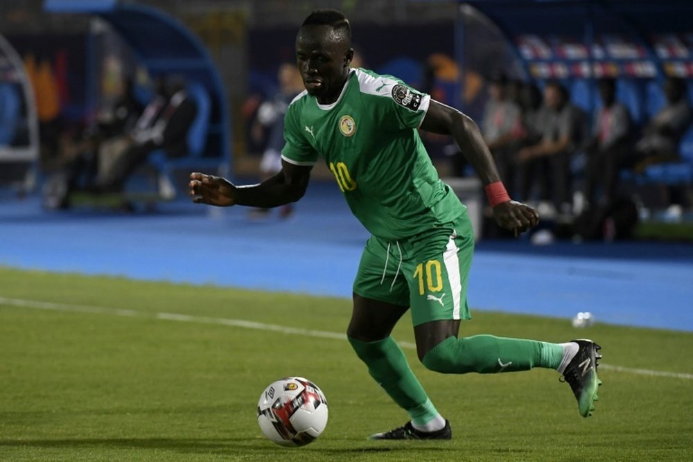 Sadio Mane and Senegal are looking to win the Africa Cup of Nations for the first time. AFP