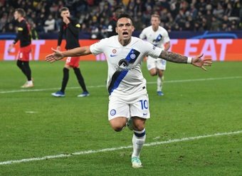 Lautaro Martinez shot Inter Milan into the last 16 of the Champions League with the only goal in Wednesday's 1-0 win at Salzburg, continuing his red-hot scoring form.