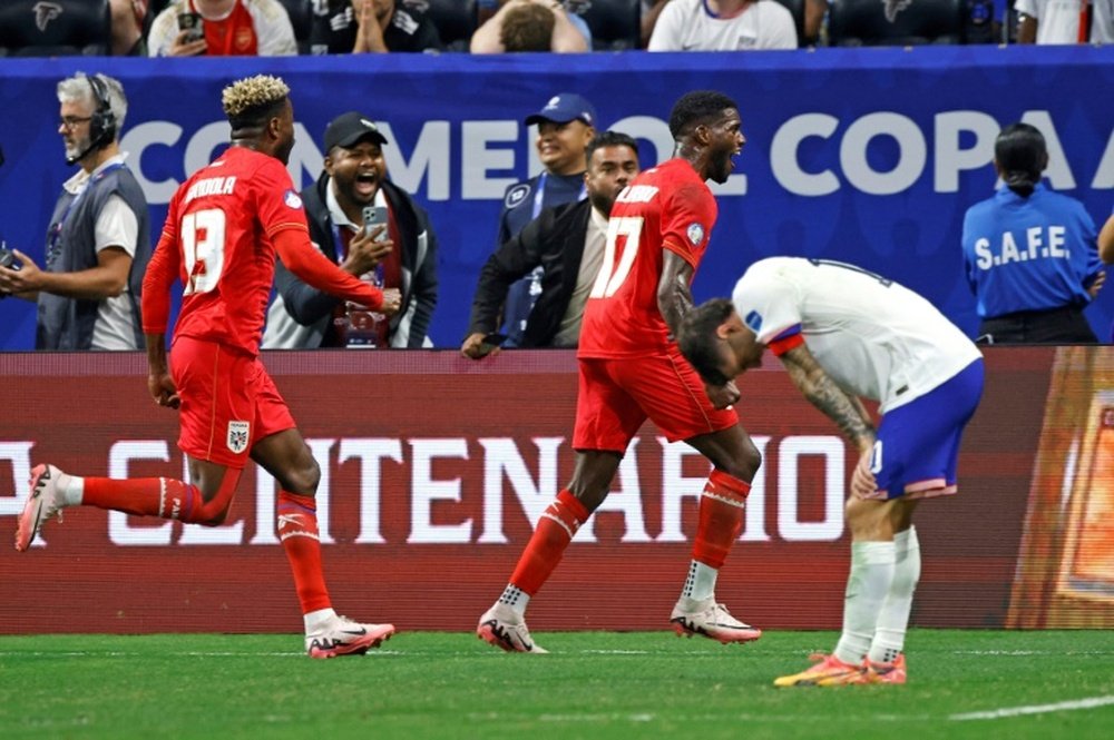 Panama achieved a great victory in Group C. AFP