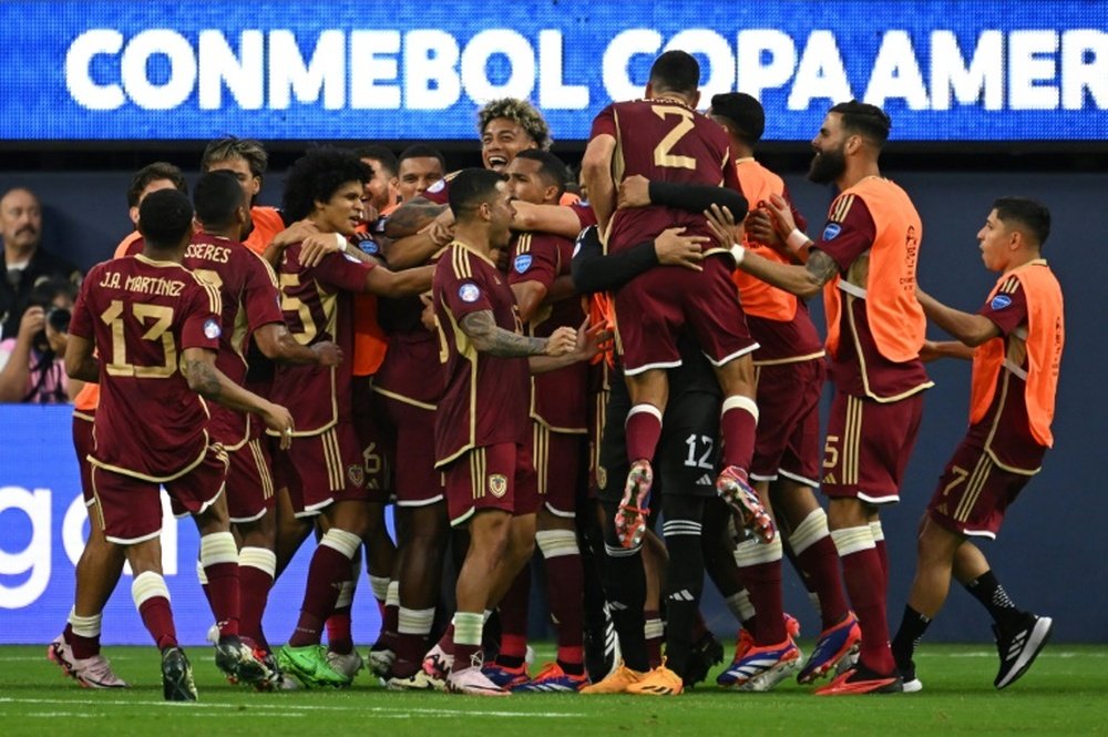 Salomon Rondon stroked in the only goal from the penalty spot to seal all three points. AFP