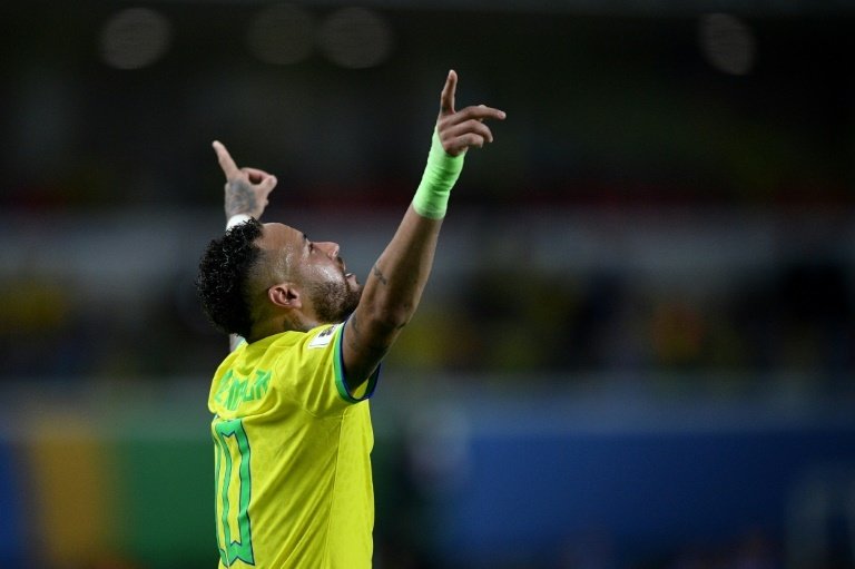 Neymar surpassed Pele as Brazil's all-time top scorer with two second-half goals in a 5-1 win over Bolivia in South America's 2026 World Cup qualifiers on Friday.