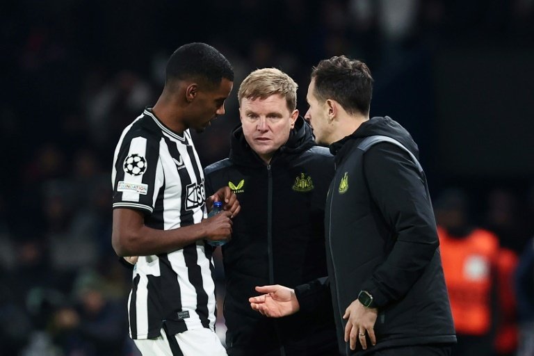 Howe was instrumental in Isak's rise to prominence after signing him from Sociedad. AFP