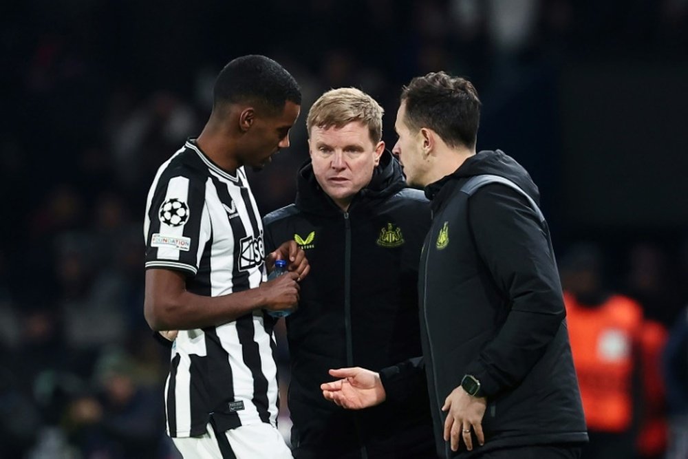 Howe was instrumental in Isak's rise to prominence after signing him from Sociedad. AFP