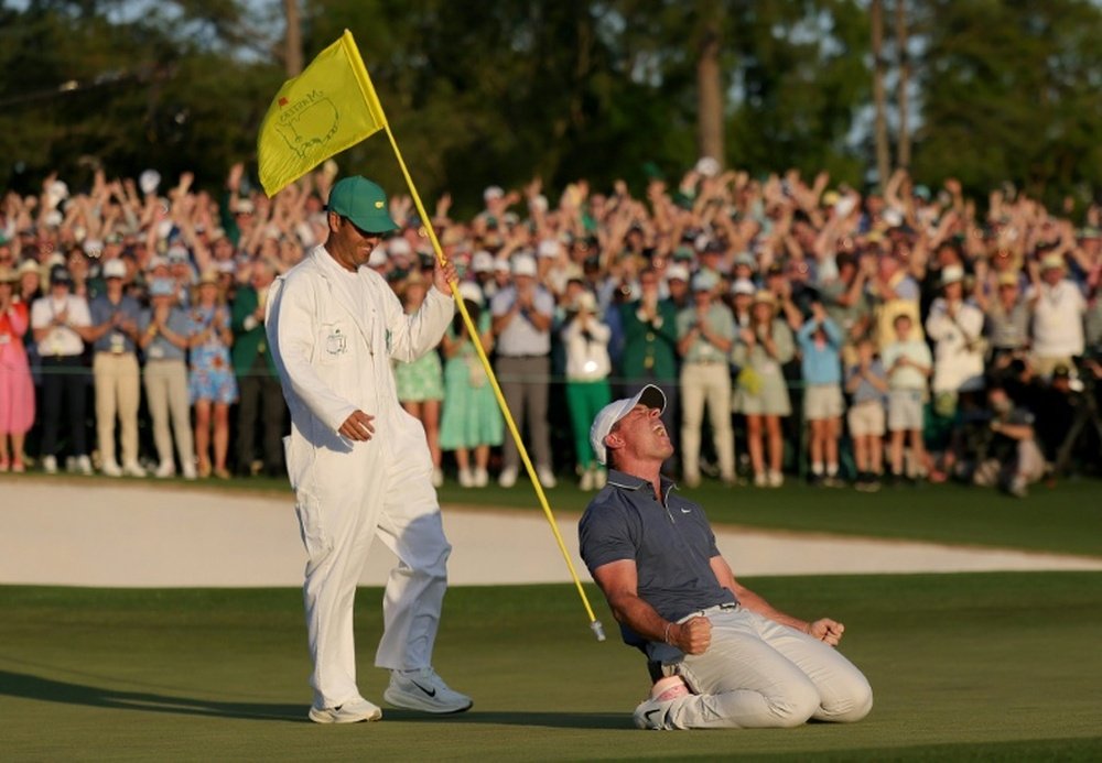 McIlroy won the Masters to complete the career grand slam. AFP