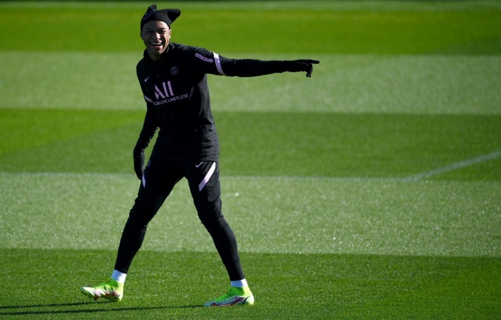 Mbappe will lead the attack v Angers. AFP