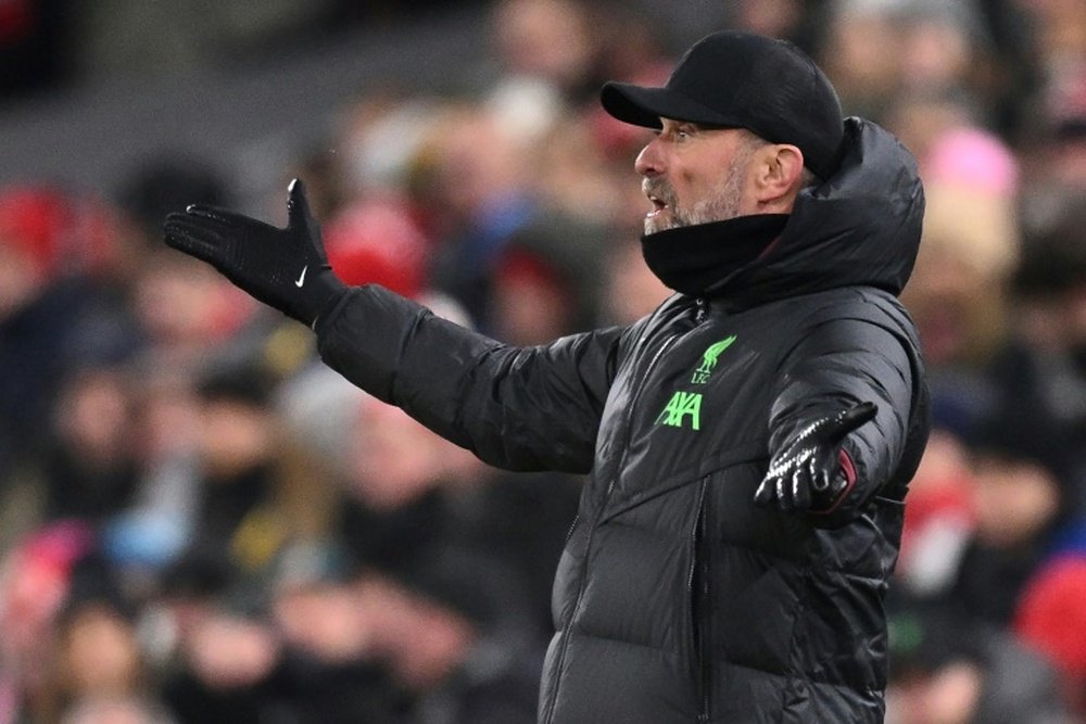 Klopp has previously complained about Liverpool playing early on Saturdays. AFP