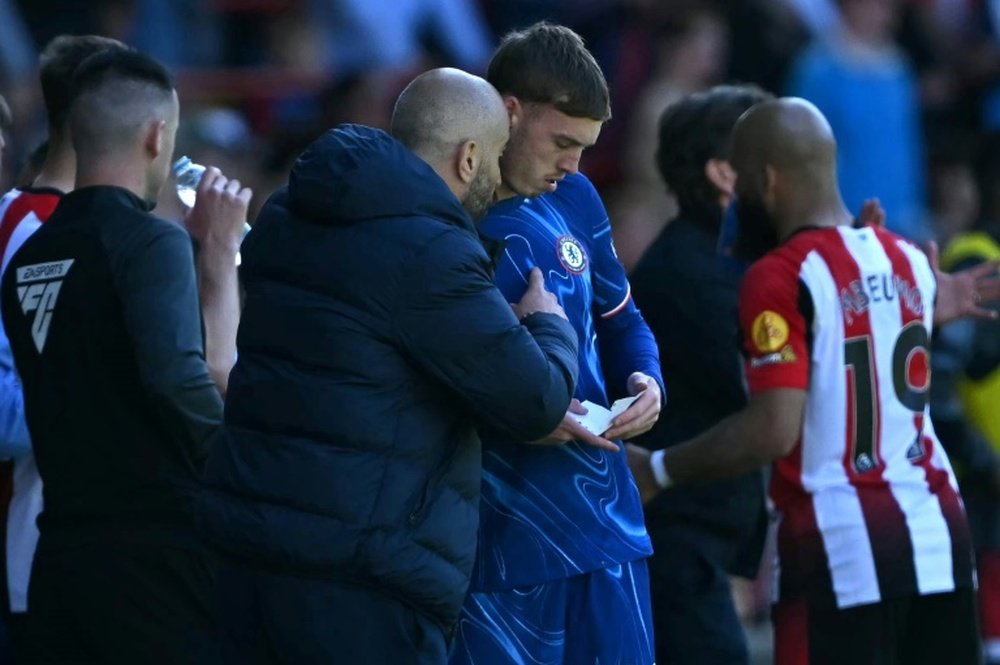 Chelsea currently occupy fourth place in the Premier League. AFP