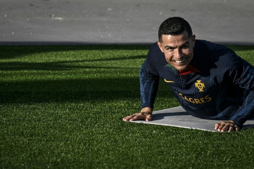 Ronaldo will make his 197th appearance for Portugal. AFP