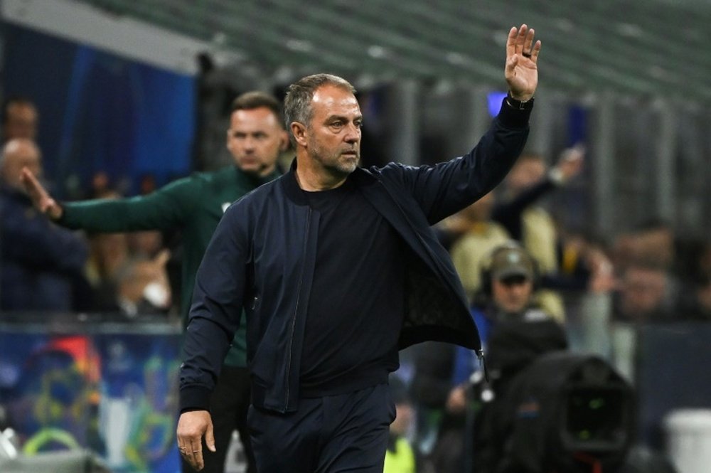 Flick said his side will bounce back from their dramatic Champions League exit. AFP