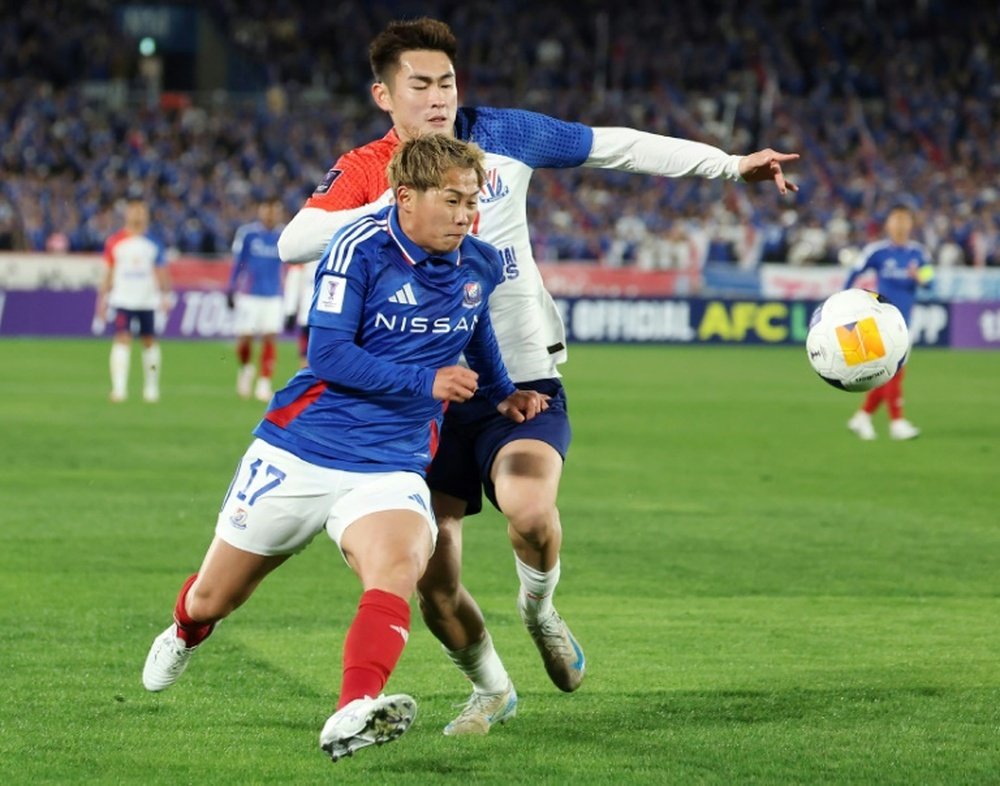 Yokohama F-Marinos top the AFC Champions League East table. AFP