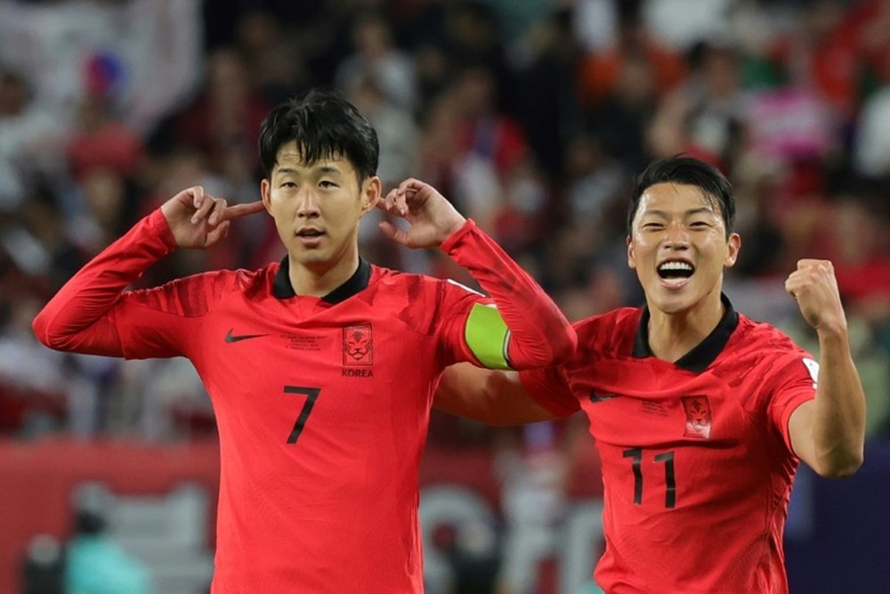 South Korea have reached the semi-finals of the Asian Cup in Qatar. AFP
