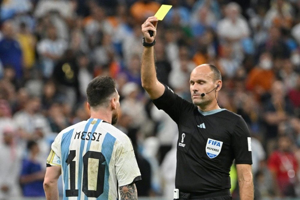Messi slams referee after Argentina win on penalties. AFP